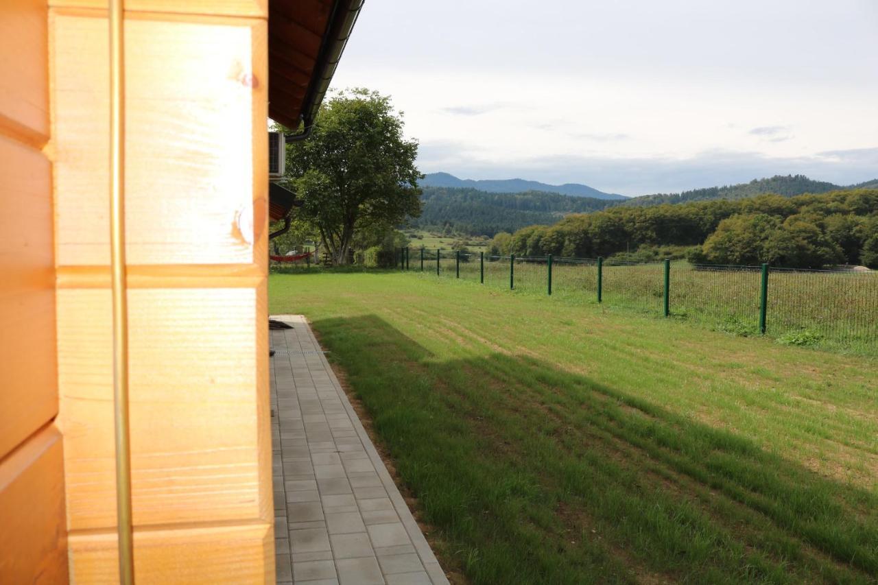 V'S Place - Wooden House With Heated Pool And Outdoor Sauna Otočac Exterior foto